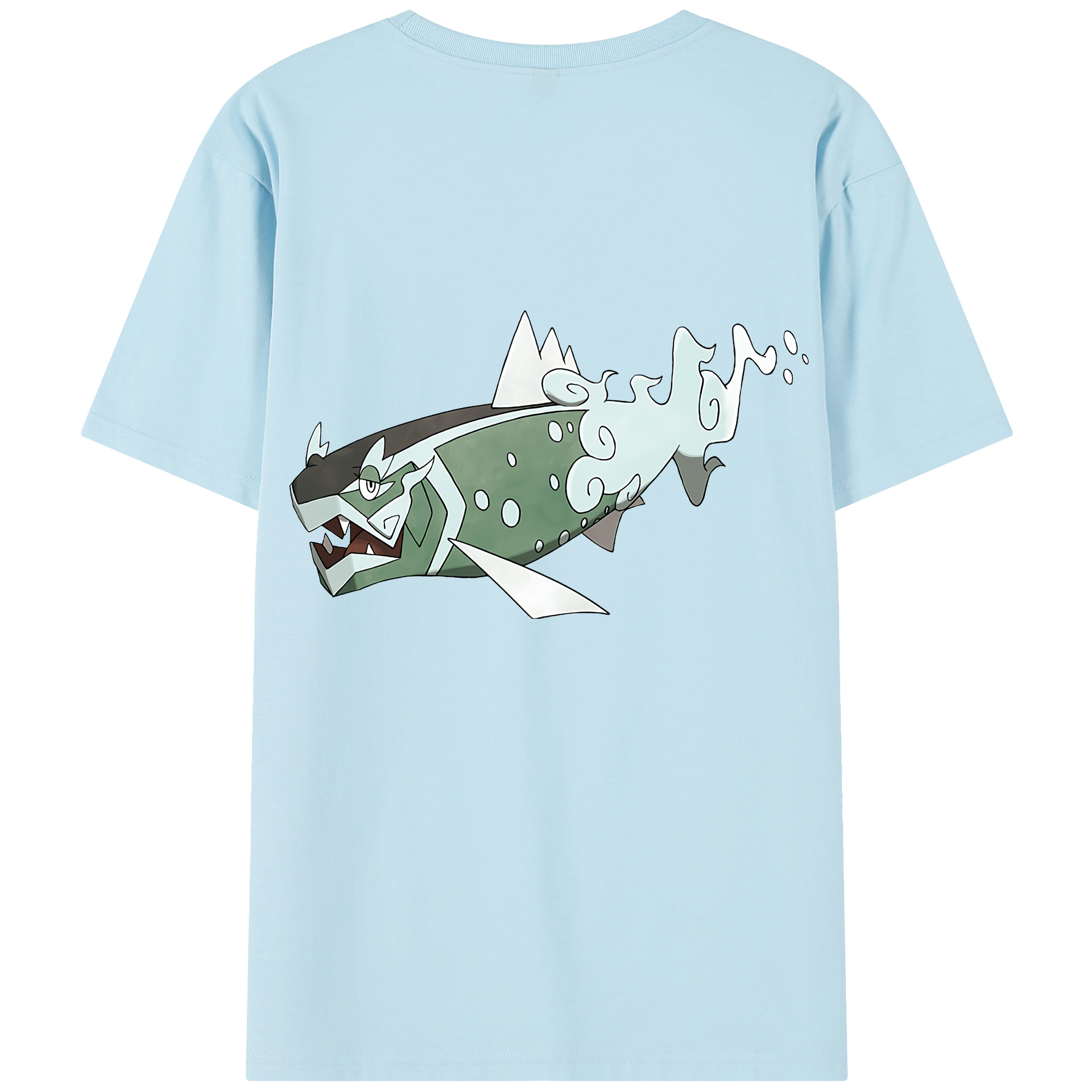 （画像用） ポケットモンスター Pokémon 綿100％半袖Tシャツ（背面プリント）
